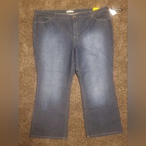 Fashion Bug Jeans Plus Sz 32W Petite NWT